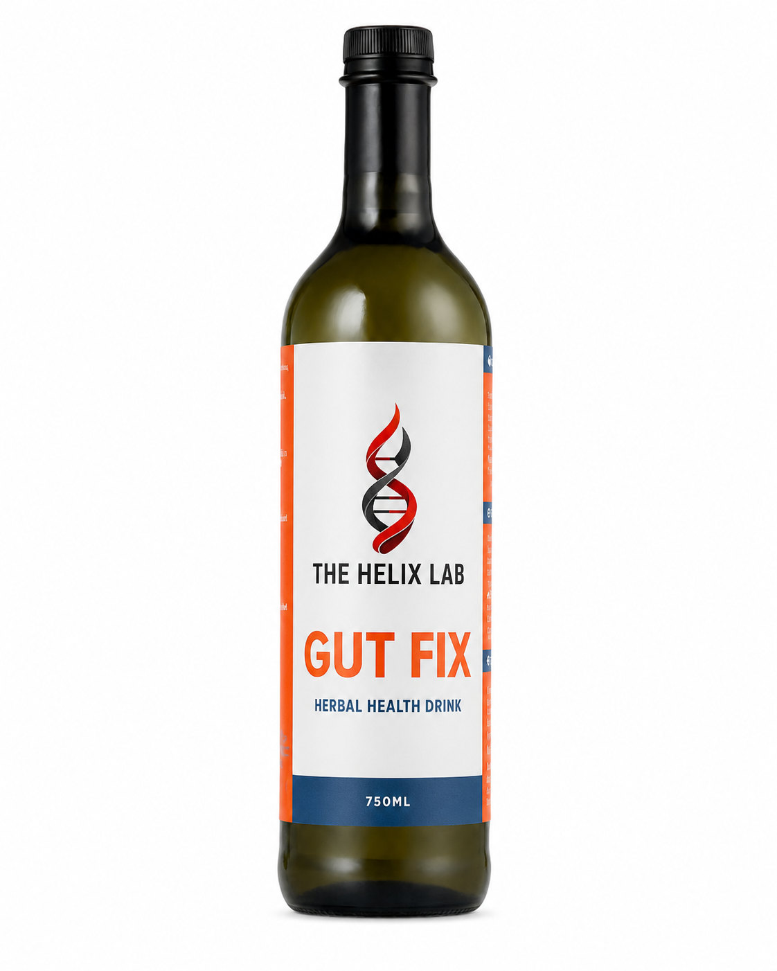 Gut Fix Semosis Glass in Helix Lab branded packaging