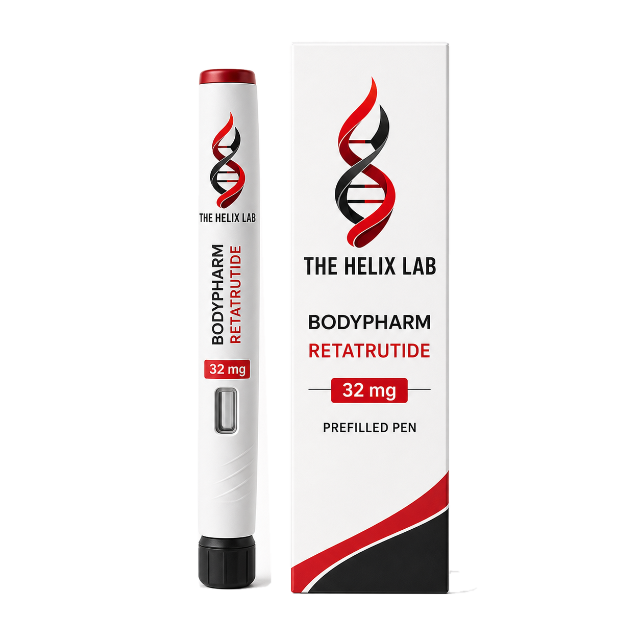 Bodypharm Retatrutide 32 mg Pen prefilled pen and carton