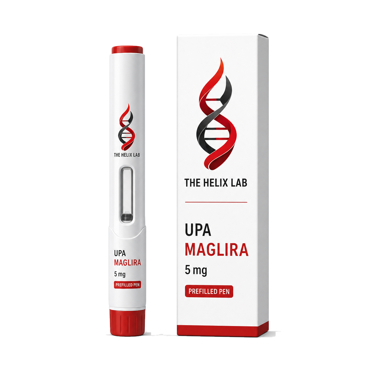 UPA Maglira 5 mg Pen prefilled pen and carton